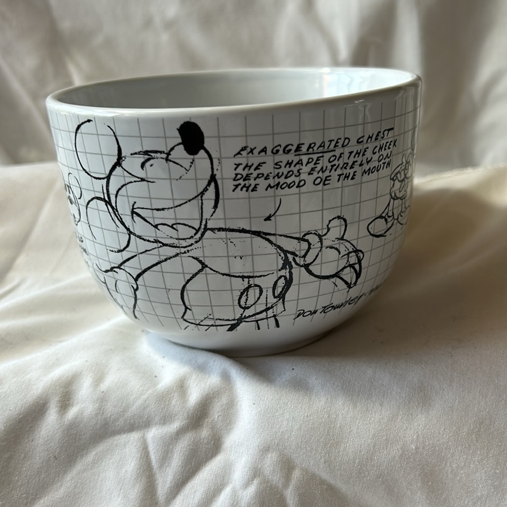 R Squared Zrike Brands Disney Sketchbook Mickey Soup Cup - Picture 2 of 6